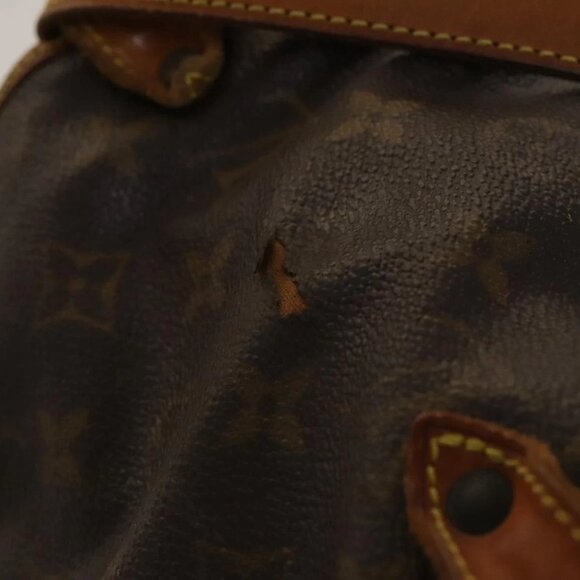 LOUIS VUITTON Monogram Saumur 35 Shoulder Bag M42254 LV Auth 138785 - Picture 7 of 15